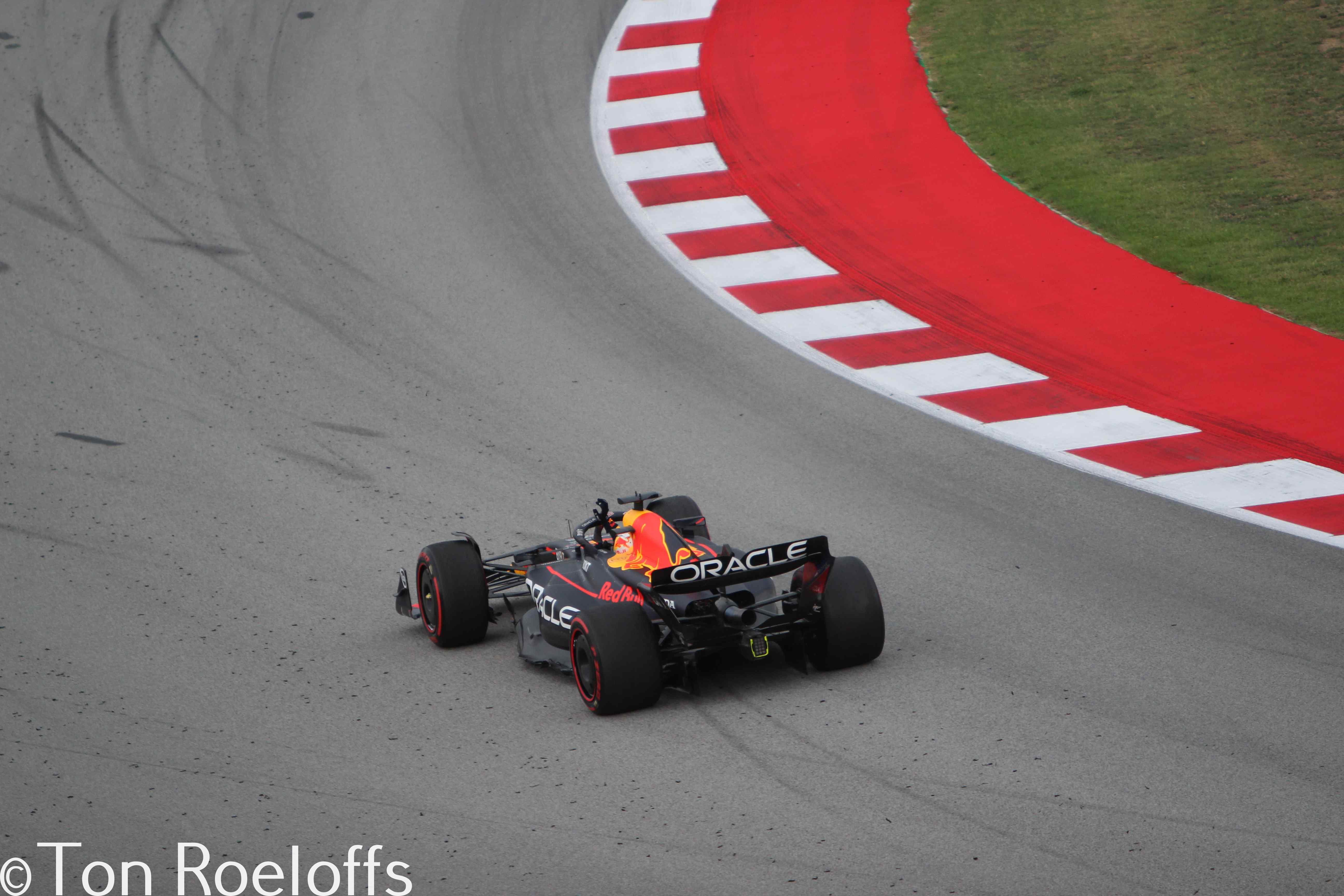 Verstappen pitbox